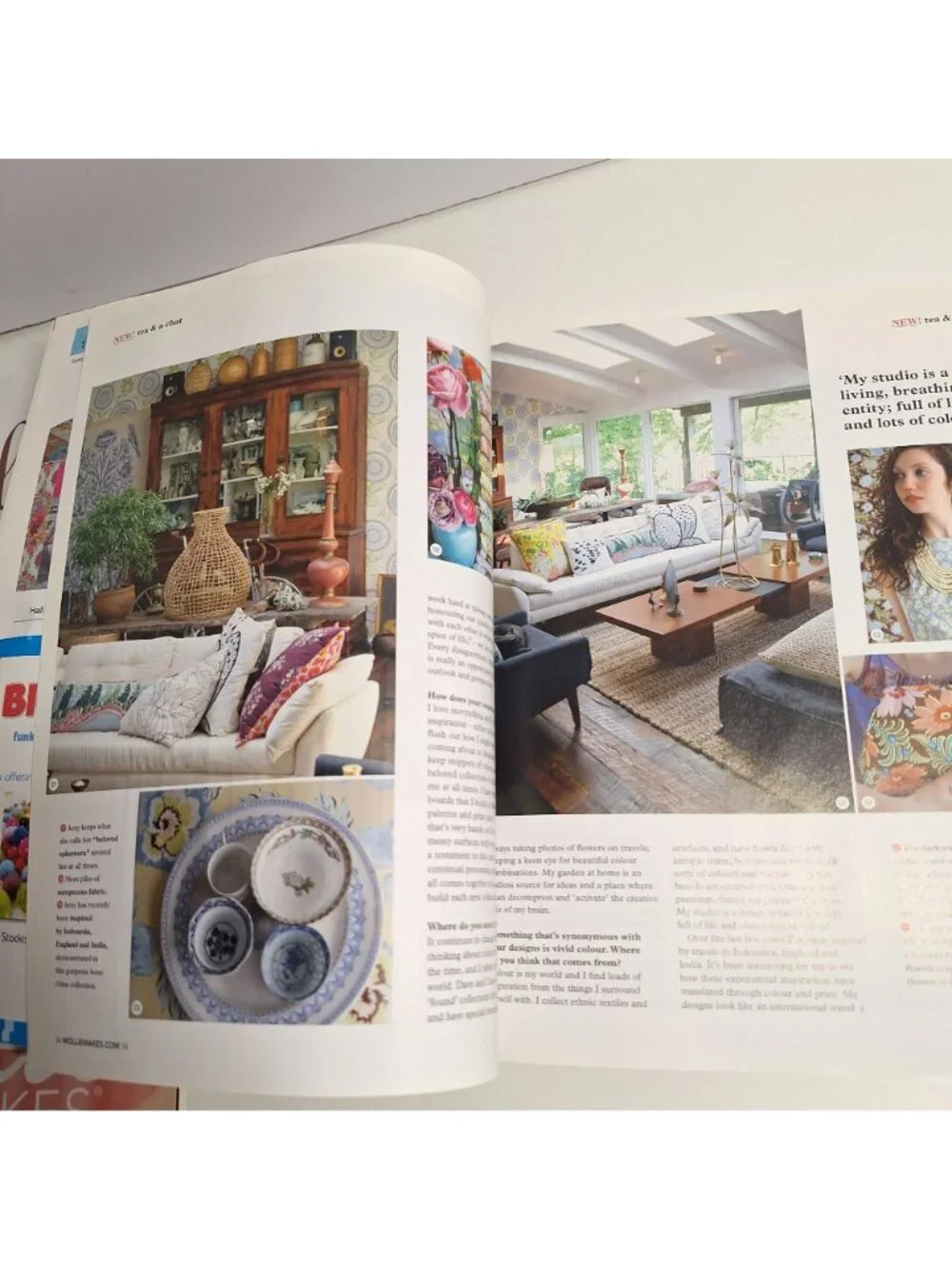 Mollie Makes Issue 14 2012 Magazine Felted Macrons Handmade Fun DIY Projects - Picture 11 of 12